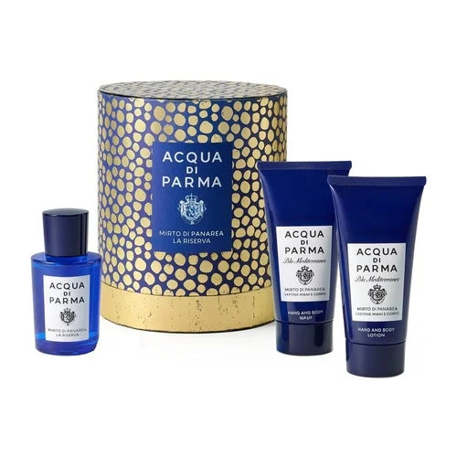 Acqua di Parma Mirto di Panarea La Riserva Coffret Eau de Parfum 50 ml + Gel lavant 75 ml + Lotion 75 ml Unisexe