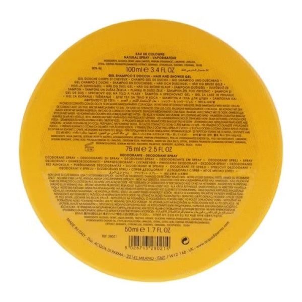 Acqua di Parma Colonia Futura Eau de Cologne 100ml + Gel douche 75ml + Déodorant 50ml