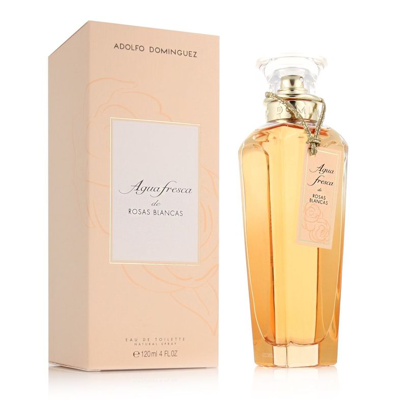 Adolfo Dominguez Agua Fresca de Rosas Blancas Eau De Toilette 120ml Mujer