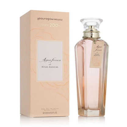 Adolfo Dominguez Agua Fresca de Rosas Blancas Eau De Toilette 200ml Femme