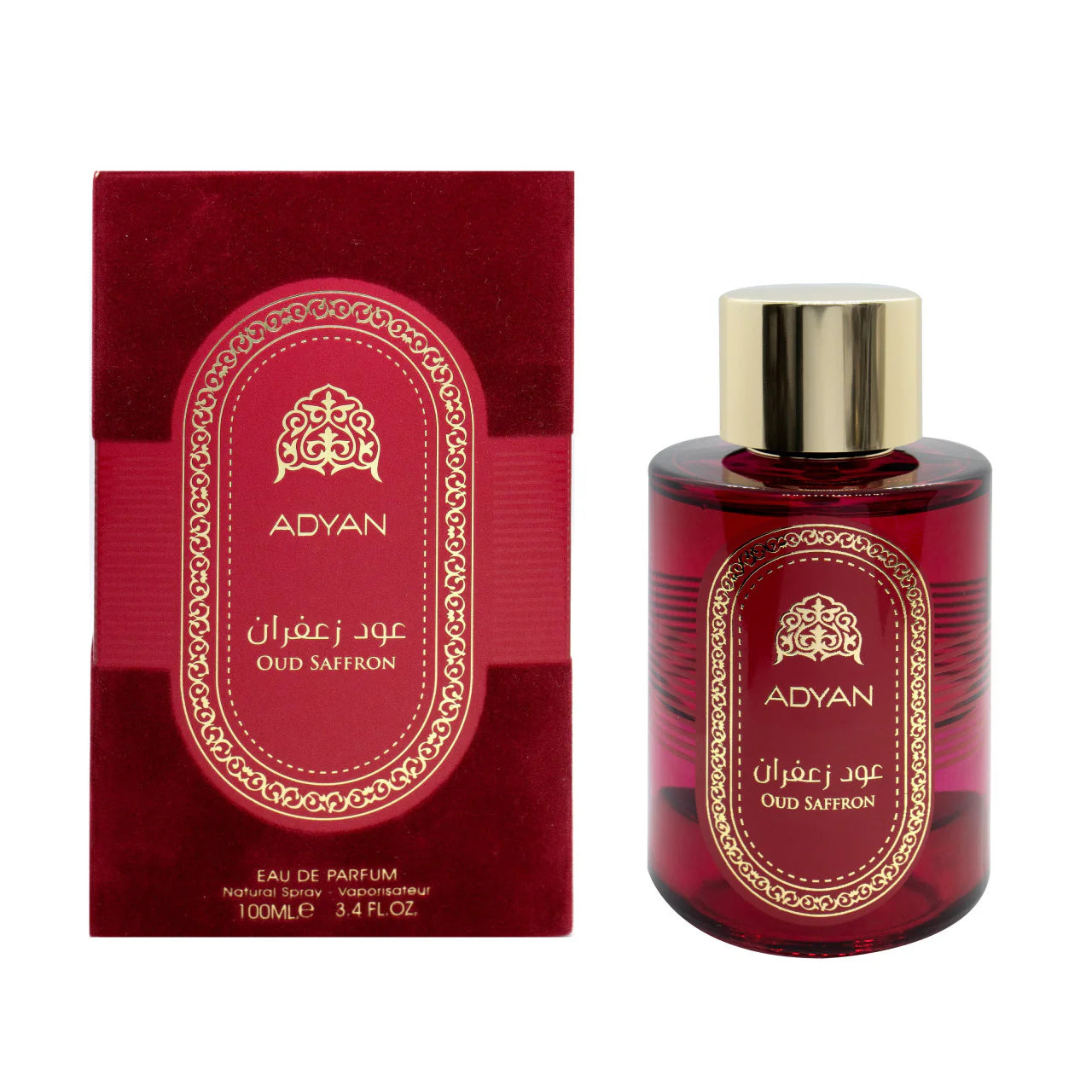 Adyan Oud Saffron Eau de Parfum Unisexe 100 ml