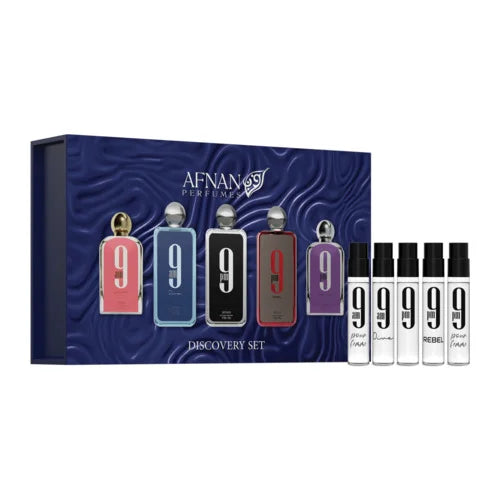 Afnan 9 pm Discovery Set MINI 5 x 2 ml Unisexe