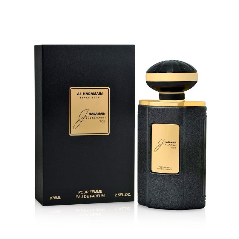Al Haramain Junoon Noir Eau De Parfum 75 ml para mujer