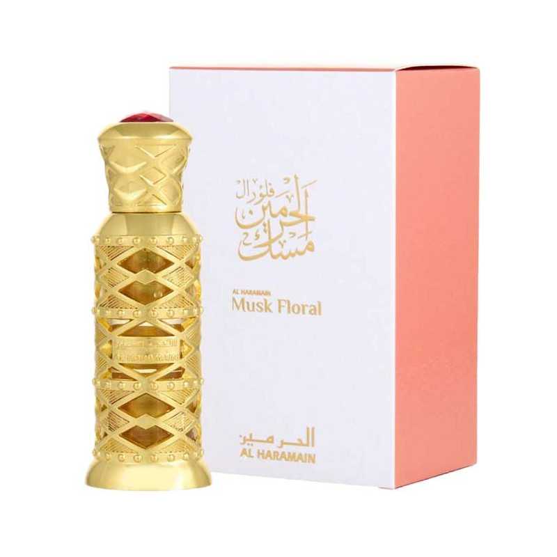 Al Haramain Musk Floral Huile Parfumée 12 ml – Unisexe