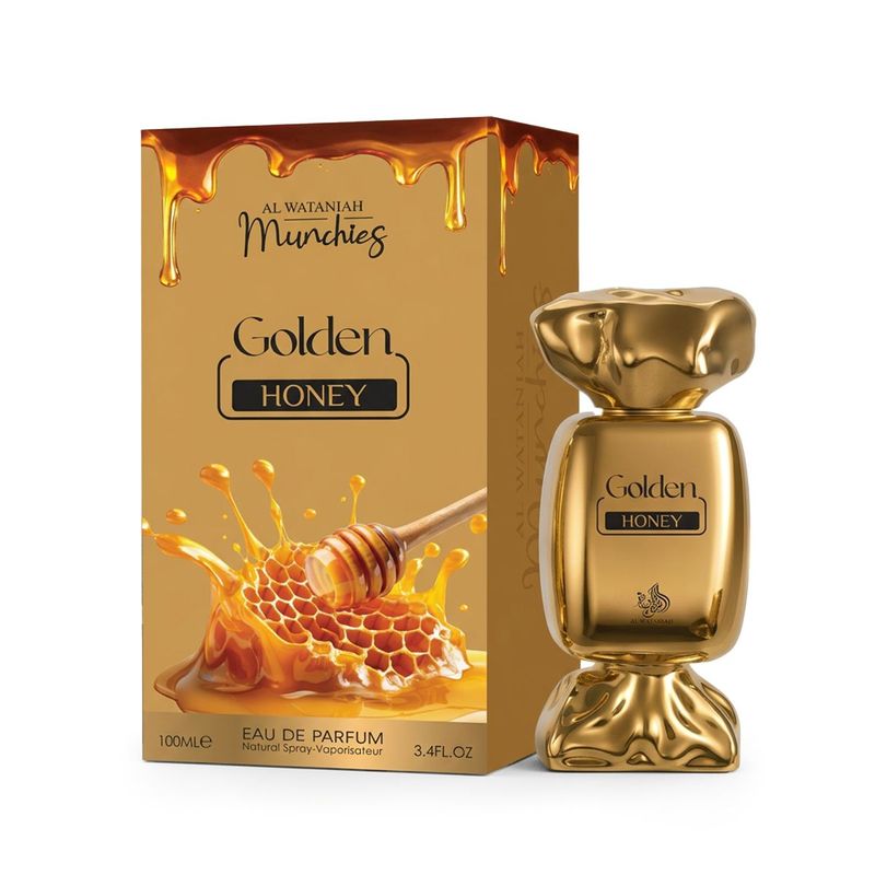 Al Wataniah Munchies Golden Honey Eau De Parfum 100 ml (unisexe)