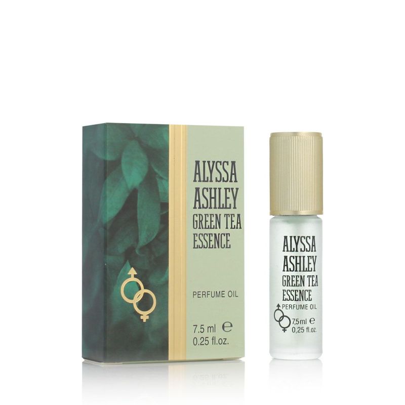 Aceite aromático de esencia de té verde de Alyssa Ashley, 7,5 ml, para mujer