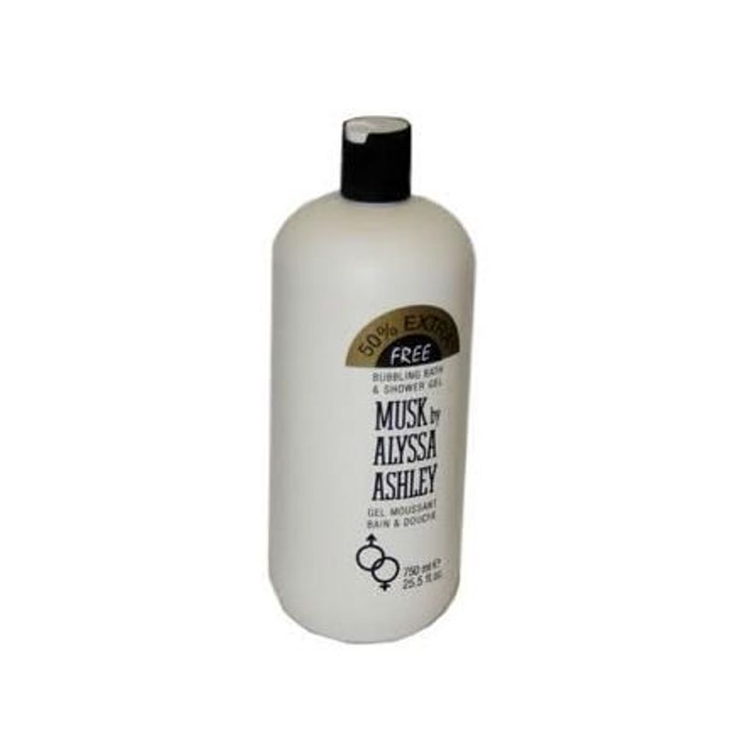 Alyssa Ashley Musk Bubbling Gel moussant bain et douche 750 ml