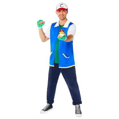 Amscan Pokémon ASH Adult Costume officiel  adulte Taille 52/54