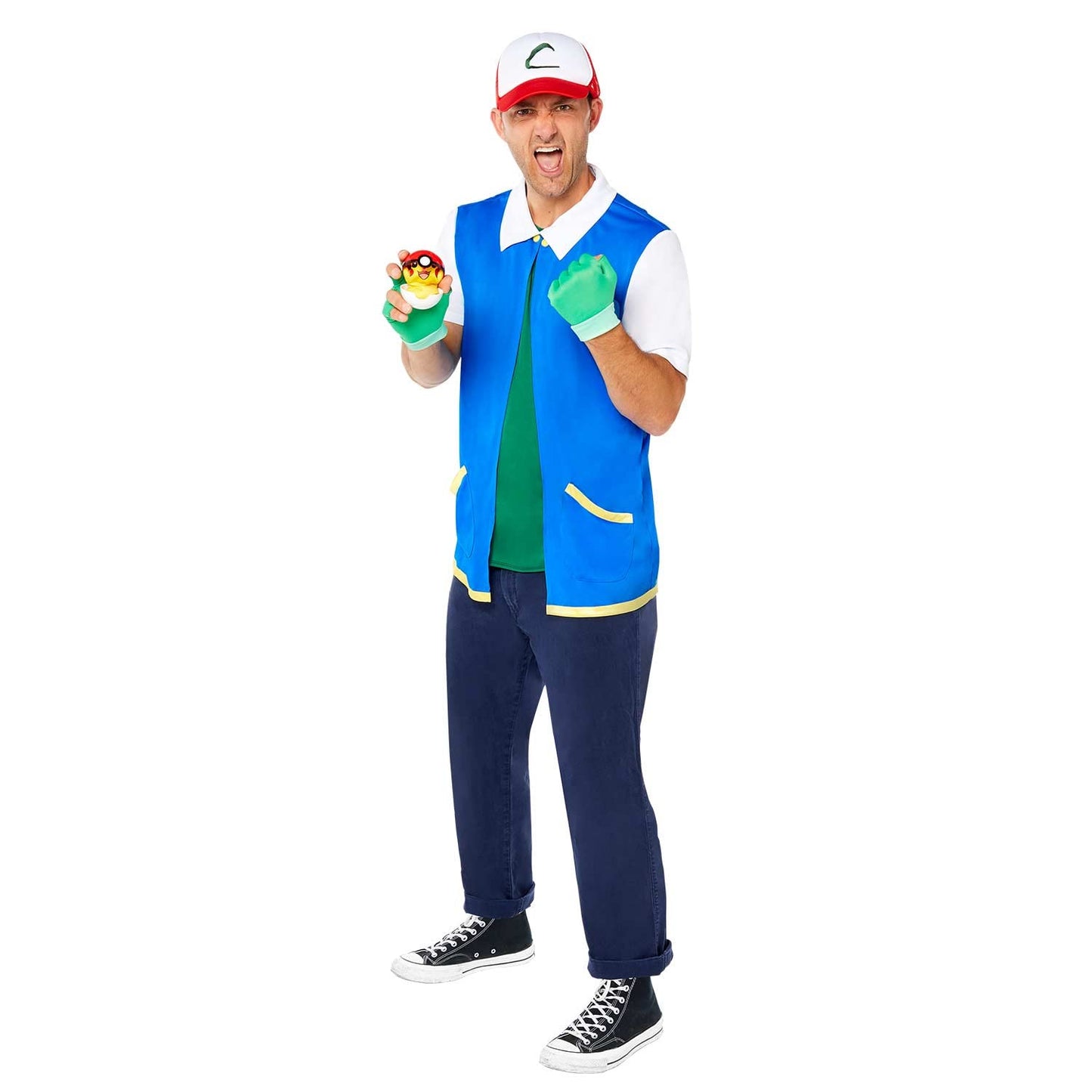 Amscan Pokémon ASH Adult Costume officiel  adulte Taille 52/54
