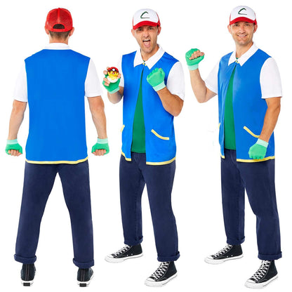 Amscan Pokémon ASH Adult Costume officiel  adulte Taille 52/54