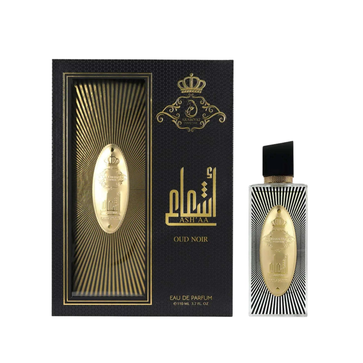 Arabiyat Prestige Ash'aa Oud Noir Eau de Parfum Unisexe 110 ml
