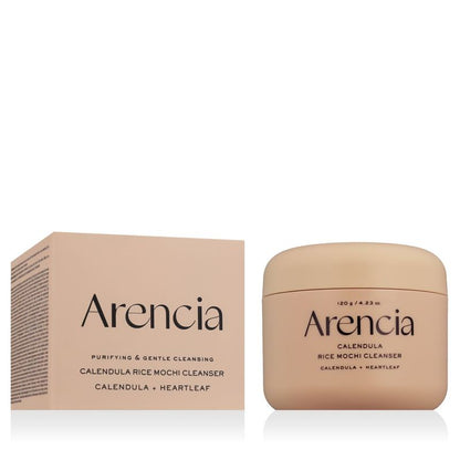 Arencia Calendula Rice Mochi Fresh Cleanser 120 g – Nettoyant Visage Coréen
