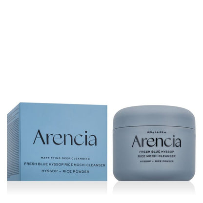 Arencia Fresh Blue Hyssop Rice Mochi Cleanser 120 g