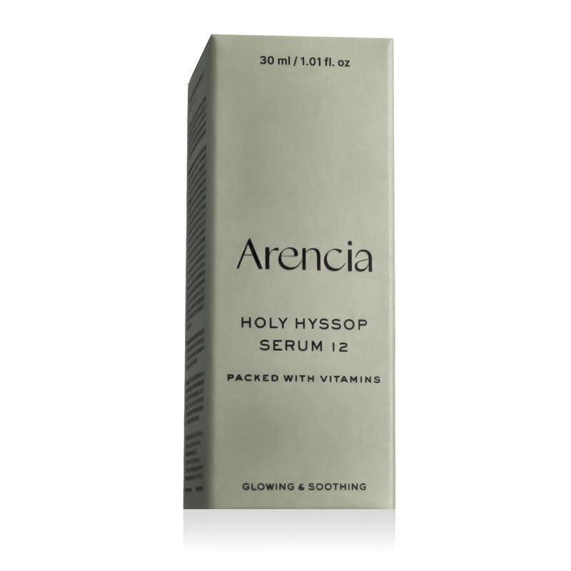 Arencia Holy Hyssop Serum 12 – Sérum Éclat & Anti-Taches 30 ml