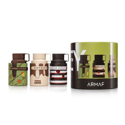 Armaf Wheel Of Odyssey Dessert Edition Eau de Parfum 3 x 30 ml Unisexe : Le Coffret Gourmand Signature