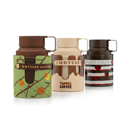 Armaf Wheel Of Odyssey Dessert Edition Eau de Parfum 3 x 30 ml Unisexe : Le Coffret Gourmand Signature