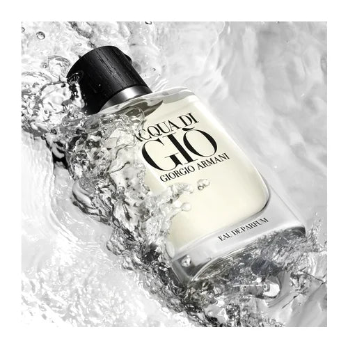 Armani Acqua di Giò Pour Homme Eau de Parfum Rechargeable 125 ml – Parfum Homme Frais, Marin & Boisé