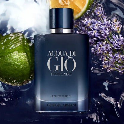 Armani Acqua di Gio Profondo Eau de Parfum Homme 100 ml Rechargeable