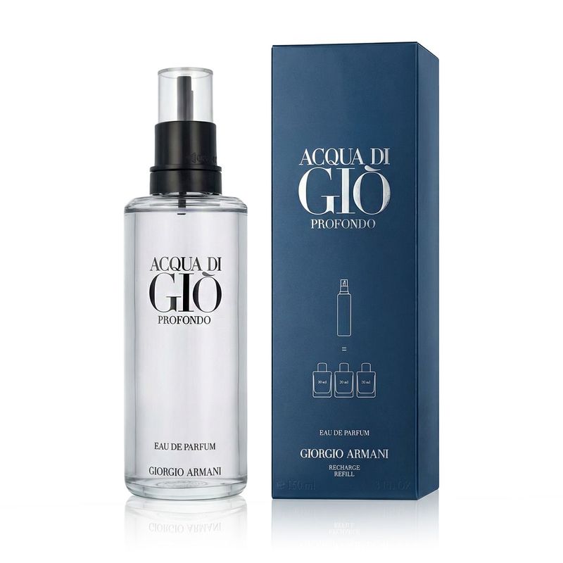 Giorgio Armani Acqua di Giò Profondo Eau de Parfum Homme – Recharge 150 ml