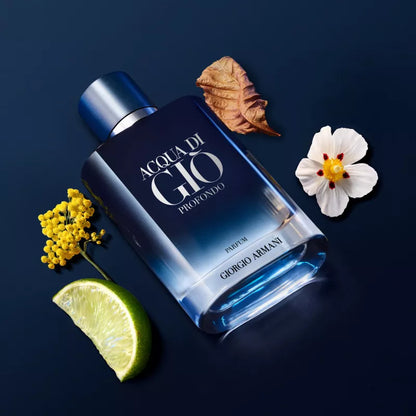 Armani Acqua di Giò Profondo Parfum Homme 100 ml – Eau de Parfum Intense Marine & Boisée