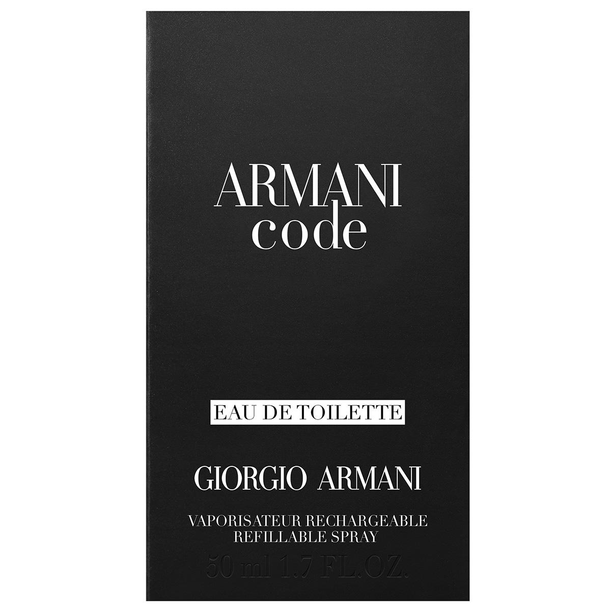 Armani Code 2023 Eau de Toilette Homme 50 ml Rechargeable