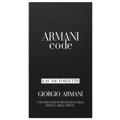 Armani Code 2023 Eau de Toilette Homme 50 ml Rechargeable