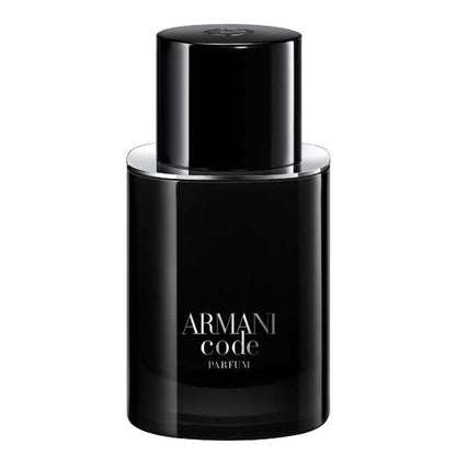 Armani Code Parfum Homme Rechargeable 50 ml – Parfum Boisé Aromatique Intense et Élégant