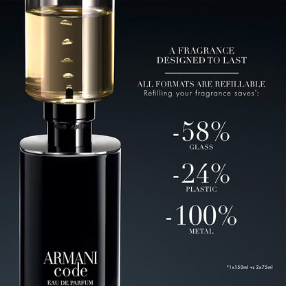 Armani Code Pour Homme 2024 Eau de Parfum 125 ml Rechargeable