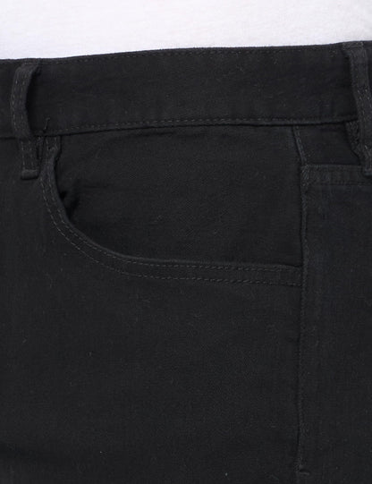 Armani Exchange Essential J13 Slim Fit Jean en coton stretch, noir, taille 40 homme