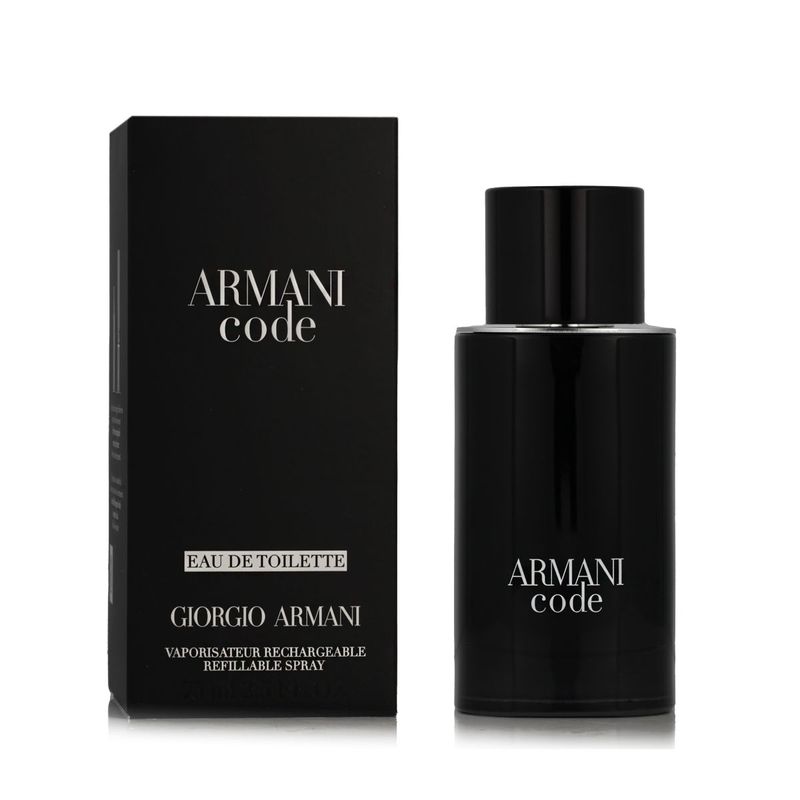 Armani Giorgio Code Homme Eau De Toilette Rechargeable 75 ml