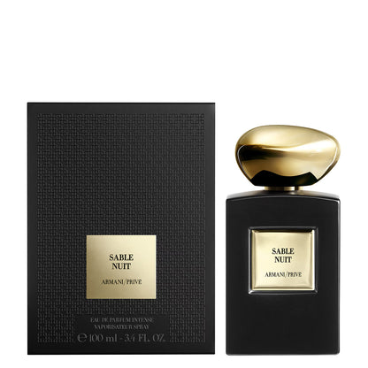 Armani Privé Sable Nuit Intense Eau de Parfum Unisexe 100 ml – Parfum Oriental de Luxe