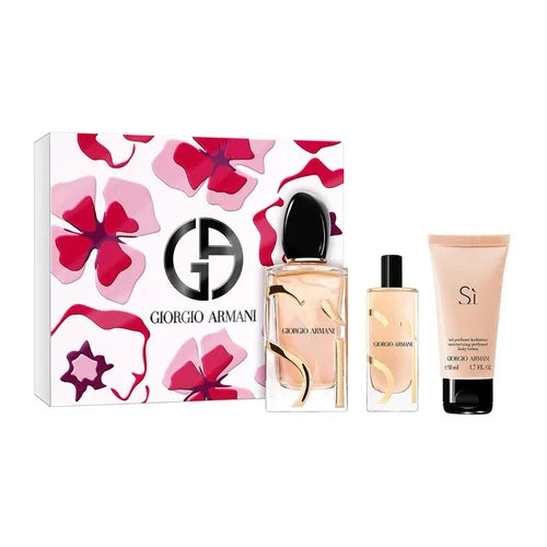 Armani Sì Intense 2023 Coffret Eau de Parfum 100 ml + Eau de Parfum 15 ml + Lait Corps 50 ml Femme