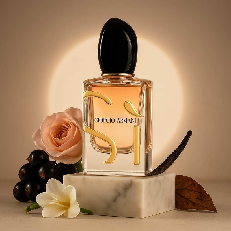 Giorgio Armani Sì Intense 2023 Eau De Parfum Intense Rechargeable 50 ml Femme