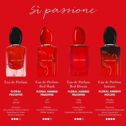 Armani Sì Passione Red Musk Eau de Parfum Femme 30 ml