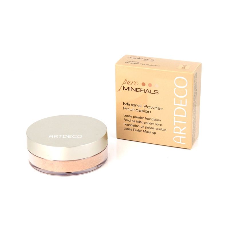 Artdeco Pure Minerals Fond De Teint Poudre libre (3 Soft Ivory) 15 g