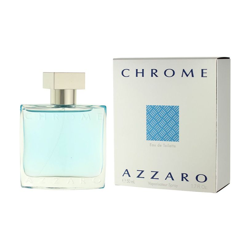 Azzaro Chrome Eau De Toilette 50 ml Homme : fraîcheur méditerranéenne iconique