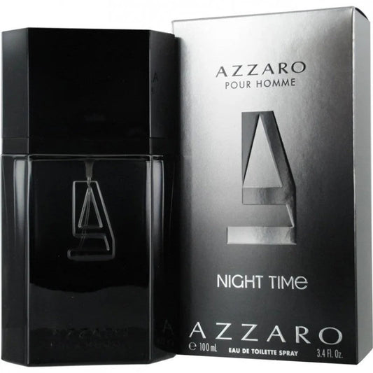 Azzaro Night Time Eau De Toilette Homme Spray 100ml