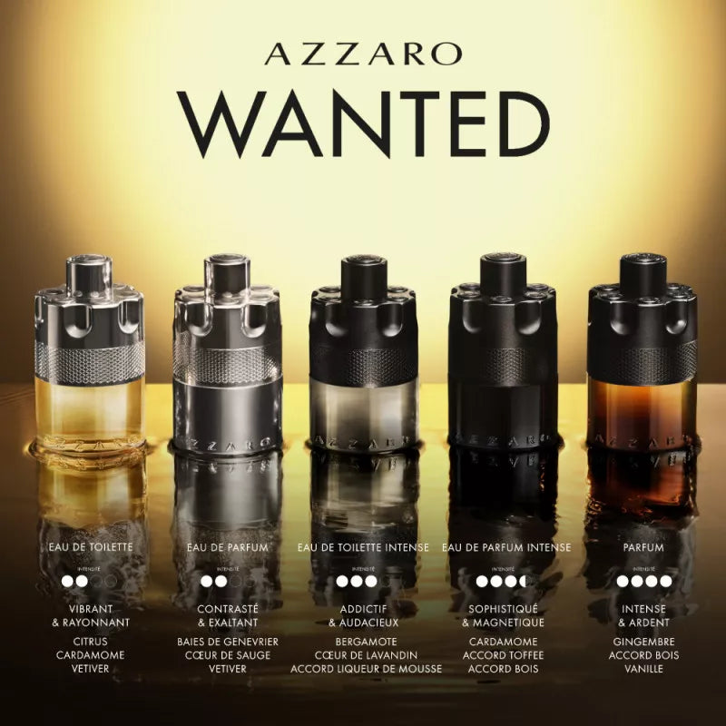 Azzaro The Most Wanted Eau de Toilette Intense Homme 100 ml
