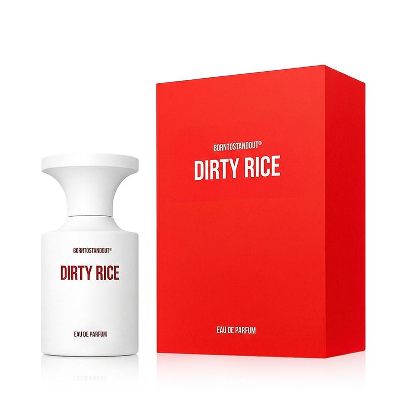 BORNTOSTANDOUT® DIRTY RICE Eau de Parfum 100 ml Unisexe – Parfum Niche Sensuel & Addictif