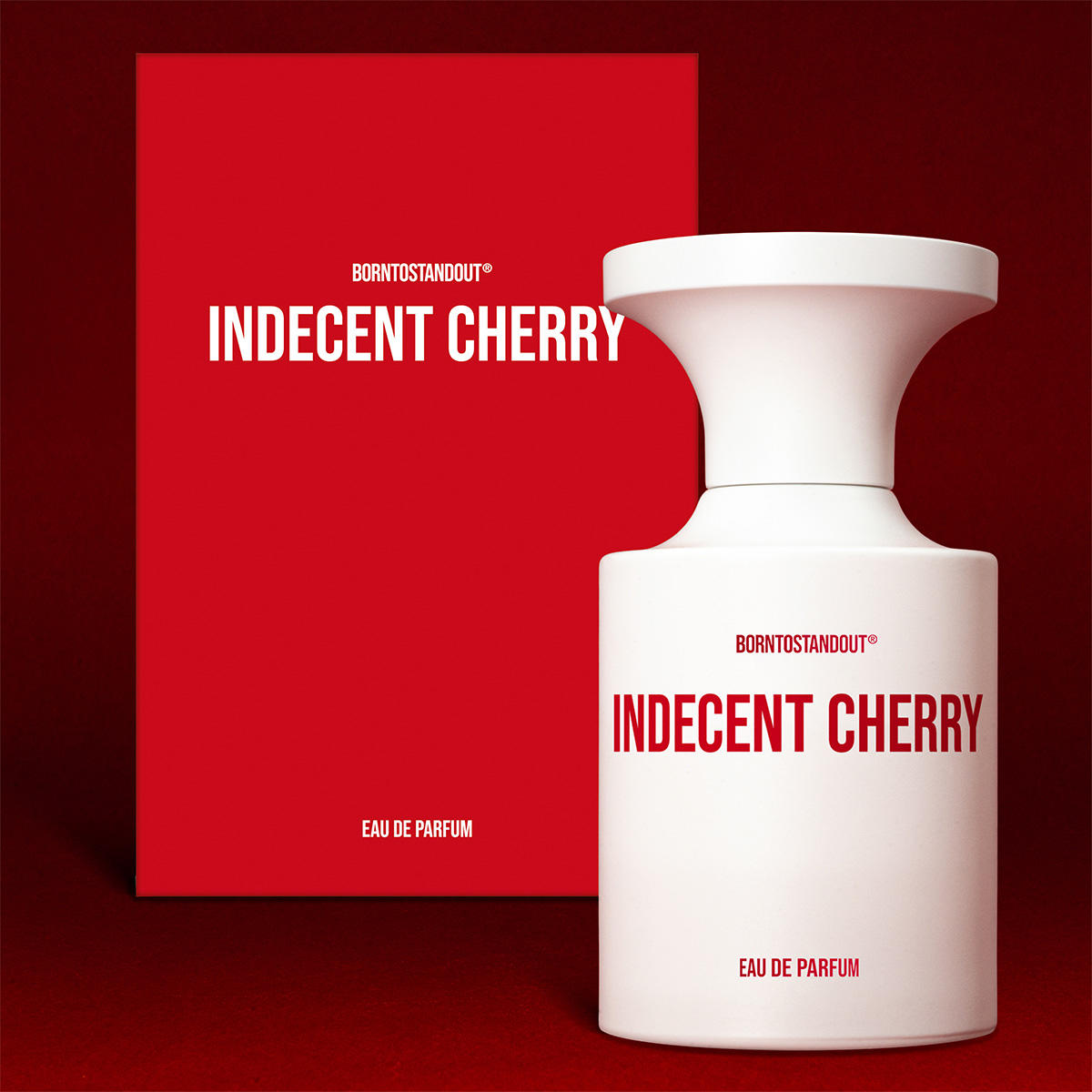 BORNTOSTANDOUT® INDECENT CHERRY Eau De Parfum 50ml (unisexe)