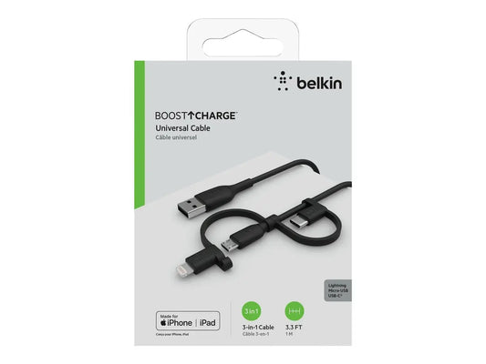 Belkin BOOST CHARGE Universal - Câble USB - CAC001BT1MBK BELKIN
