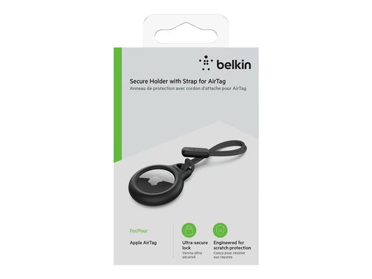 Belkin Airtag Protection avec Cordon Noir Belkin