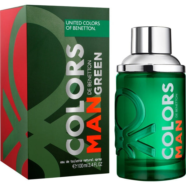 Benetton Colors Man Green Eau de Toilette Homme 100 ml