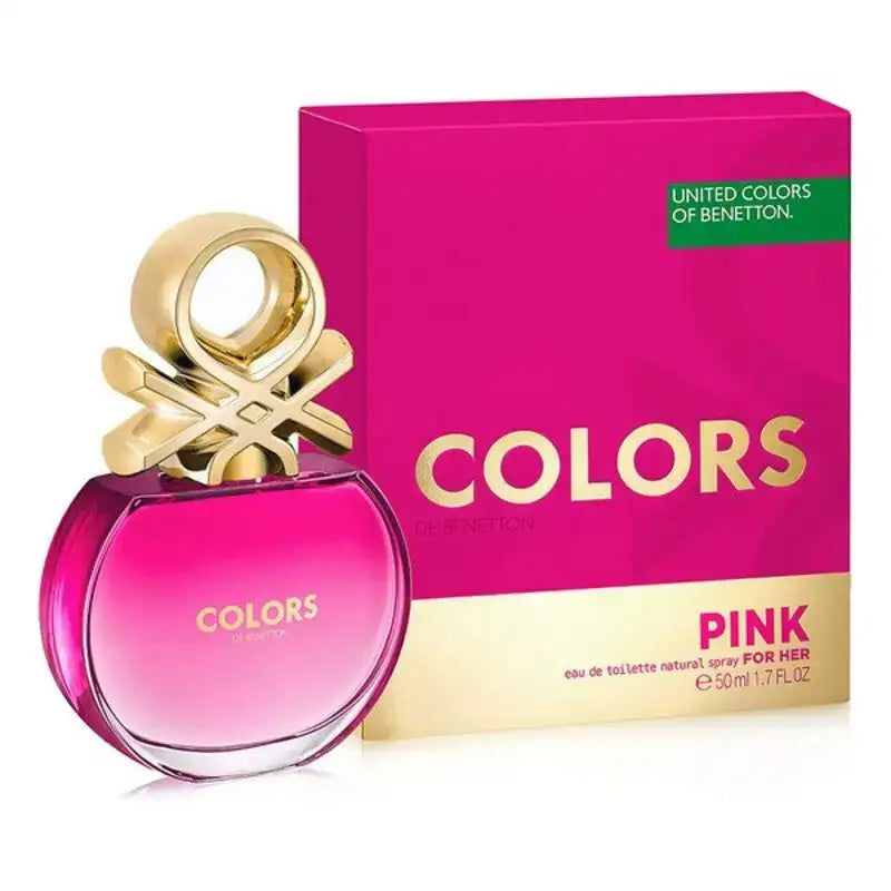 Benetton Colors de Benetton Pink Eau de Toilette Femme 50 ml