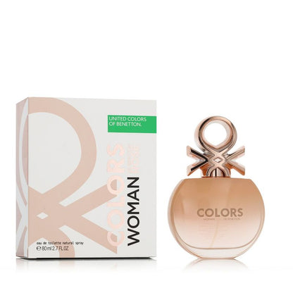 Benetton Colors de Benetton Rose Eau De Toilette 80 ml Femme