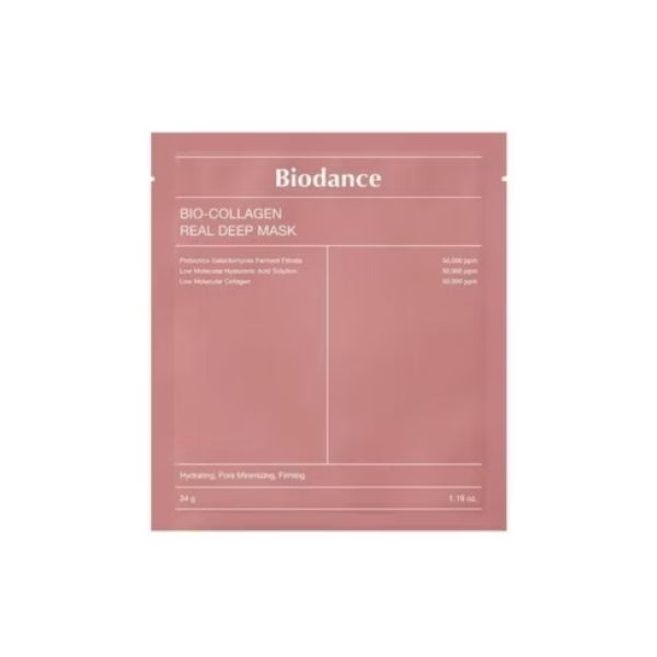 Biodance Bio Collagen Real Deep Mask Masque hydratant 34 g