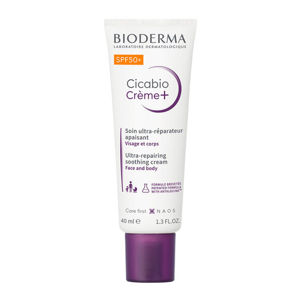 Bioderma Cicabio Crème+ Soin Ultra-réparateur SPF50+ 40ml