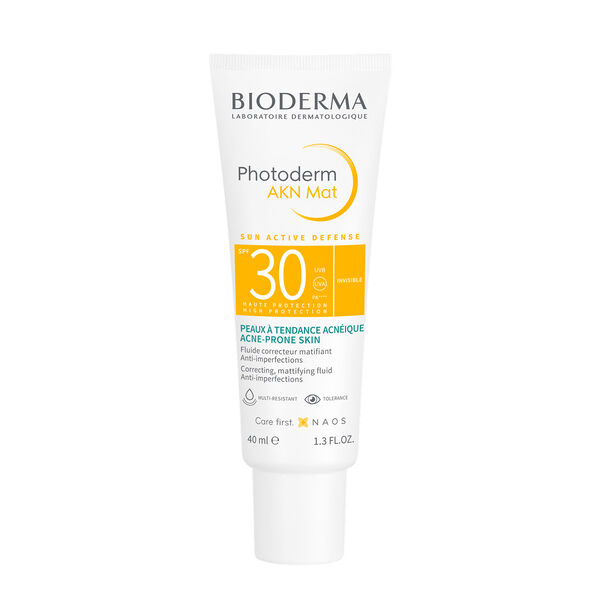 Bioderma Photoderm AKN Mat Fluide Correcteur Matifiant Anti-Imperfections SPF 30 40ml