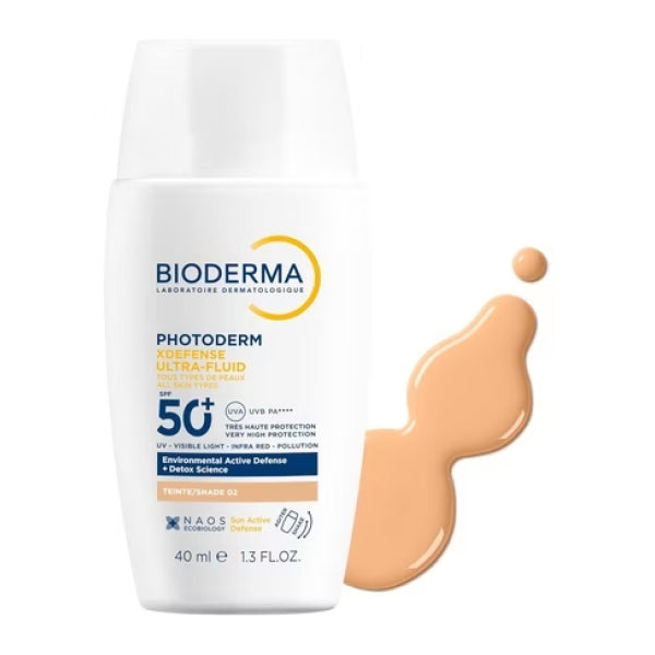 Bioderma Photoderm Xdefense Ultra-Fluid SPF 50+(Shade 02) 40ml