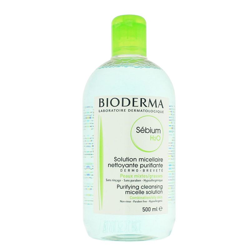 Bioderma Sébium H2O Sollution micellaire nettoyante purifiante 500ml